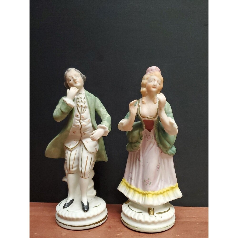 Vintage OCCUPIED JAPAN Porcelain Figurine Pair